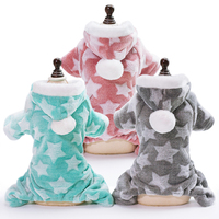 Cute Soft Cat Dog Clothes for Small Dogs Winter Warm Cat odzież dla psów Coat Fleece Dogs for Chihuahua Puppy 2
